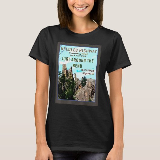 Needles Highway Dakotas T-shirt (Voorkant)