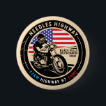 Needles Highway South Dakota Motorcycle Ronde Button 5,7 Cm<br><div class="desc">Needles Highway,  gemaakt in een ,  stijlembleem in nood. Het is een beroemde schilderachtig rit die gevonden wordt in Zuid Dakota en buiten de Peter Norbeck Schilderachtig Byway.</div>