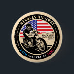 Needles Highway South Dakota Motorcycle Ronde Button 5,7 Cm<br><div class="desc">Needles Highway,  gemaakt in een ,  stijlembleem in nood. Het is een beroemde schilderachtig rit die gevonden wordt in Zuid Dakota en buiten de Peter Norbeck Schilderachtig Byway.</div>
