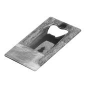 Needles Highway Tunnel Creditkaart Flessenopener (Achterkant Gekanteld)