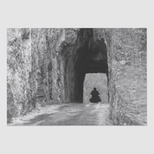 Needles Highway Tunnel Tissuepapier (Voorkant)