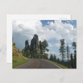 Needles Highway Uitzicht, South Dakota Briefkaart (Voorkant / Achterkant)