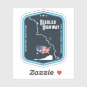 Needles Highway US87 USA Black Hills SD 03 Sticker (Vel)