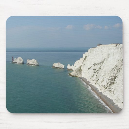 Needles Isle of Wight UK Mousepad Muismat (Voorkant)