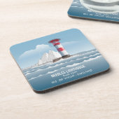 Needles Lighthouse Bier Onderzetter (Linkerzijde)