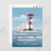 Needles Lighthouse Briefkaart (Voorkant / Achterkant)