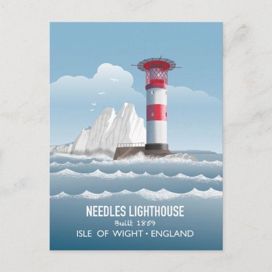 Needles Lighthouse Briefkaart (Voorkant)