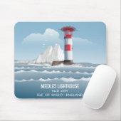 Needles Lighthouse Muismat (Met muis)