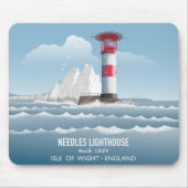 Needles Lighthouse Muismat (Voorkant)