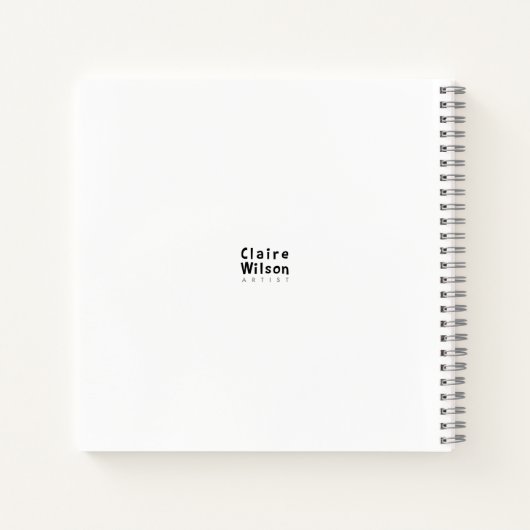 Needles Lighthouse Notitieboek (Achterkant)