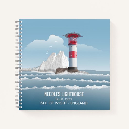 Needles Lighthouse Notitieboek (Voorkant)