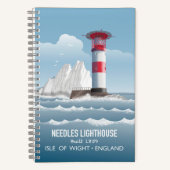 Needles Lighthouse Notitieboek (Voorkant)