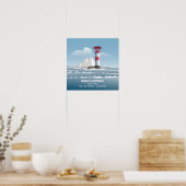 Needles Lighthouse Poster (Keuken)