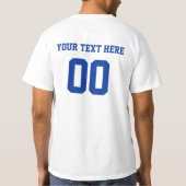 Needville Blue Jays - Personaliseer het! T-shirt (Achterkant)