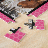 Neef 12 Foto Collage Stripboek Fun Roze Legpuzzel (Zijkant)