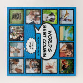 Neef 12 Fotocollage Comic Book Fun Blue Legpuzzel (Horizontaal)