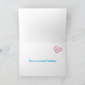 Neef 18th Birthday Rozen Hart Word Art Card Feestdagen Kaart (Binnen)