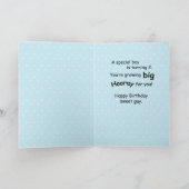 Neef, 2e verjaardag, Peek-a-Boo Kitten Kaart (Binnen)