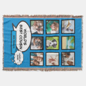 Neef 9 Foto Collage Stripboek Pret Blauwe Deken (Voorkant)