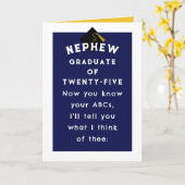 Neef Afstudeerkaart 2025 Kaart (Gele Bloem)