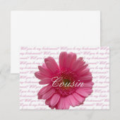 Neef alsjeblieft Bridesmaid Kaart (Voorkant / Achterkant)