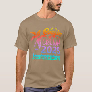 Neef bemanning 2025 Zomervakantie Strand Familiere T-shirt