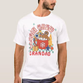 Neef bemanning Grandad Kerstmis bijpassende neven T-shirt (Voorkant)