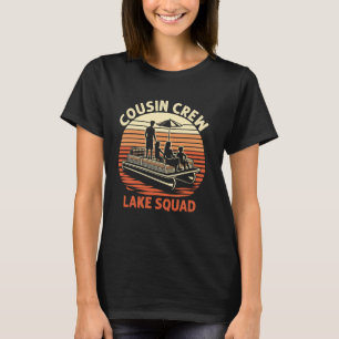 neef bemanning meer squad Pontoon Boat Trip Pontoo T-shirt