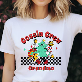 Neef bemanning Oma Kerst matching familie T-shirt