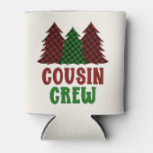 neef-bemanningsbuffel met kerstboom blikjeskoeler (Voorkant)