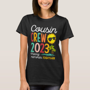 Neef-bemanningslid 2023 zomervakantieband t-shirt