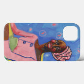 Neef Betty door KAB iPhone Case (Achterkant (horizontaal))