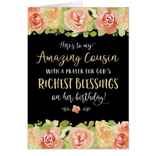 Neef Birthday, hier is mijn Amazing Cousin (Voorkant)