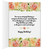 Neef Birthday, hier is mijn Amazing Cousin (Binnen (Rechts))