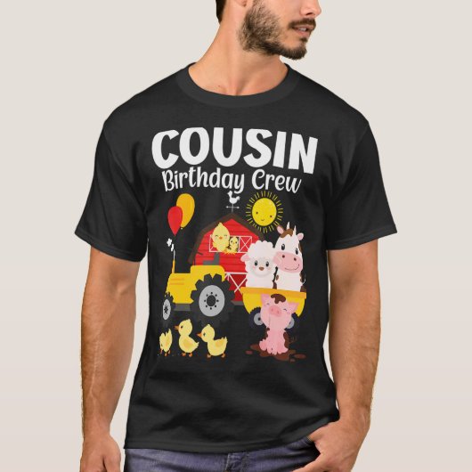 Neef boerenveer met bemanning t-shirt (Voorkant)