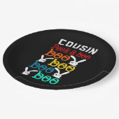 Neef Bunny Game voor nieuwigheid Papieren Bordje (Gekanteld)