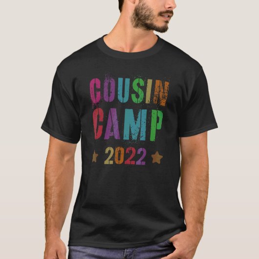 Neef Camp 2022 Oma Opa Slaapafstand Sign Au T-shirt (Voorkant)