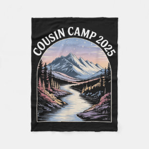 Neef Camp 2025 Familiereünie Mountain Adventure Fleece Deken