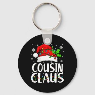 Neef Claus Kerstman Matching Familie Kerstmis Sleutelhanger