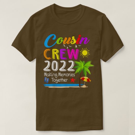 Neef Crew 2022 Familie reünie die herinneringen ma T-shirt (Design voorkant)