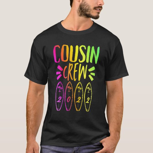 Neef Crew 2022 Summer Vacation Beach Matching Fa T-shirt (Voorkant)
