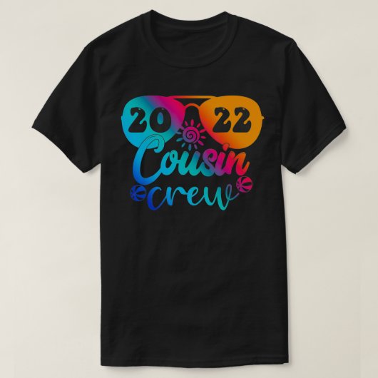 Neef Crew 2022 Summer Vacation Beach Matching Fa T-shirt (Design voorkant)