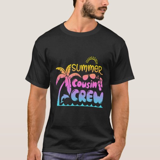 Neef Crew 2022 Summer Vacation Beach Matching Fa T-shirt (Voorkant)