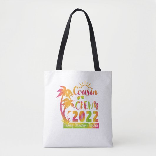 Neef Crew 2022 Tie Dye Tote Bag (Voorkant)
