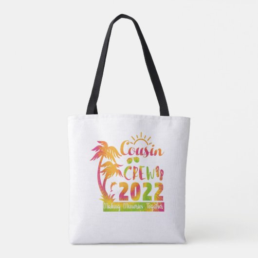 Neef Crew 2022 Tie Dye Tote Bag (Achterkant)
