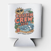 Neef crew 2024 Zomer Vakantie Strand Familie Trip Blikjeskoeler (Voorkant)