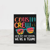 Neef Crew 2025 Familiereünie Herinneringen Maken M Kaart (Voorkant)