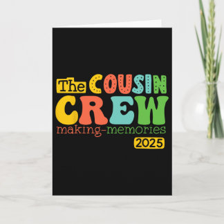Neef Crew 2025 Herinneringen Maken Zomer Vakantie  Kaart