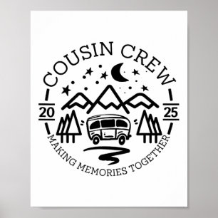 Neef Crew 2025 Kampeeruitje Herinneringen Maken We Poster