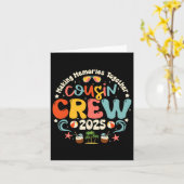 Neef Crew 2025 Zomer Vakantie Strand Familie Reis Kaart (Gele Bloem)